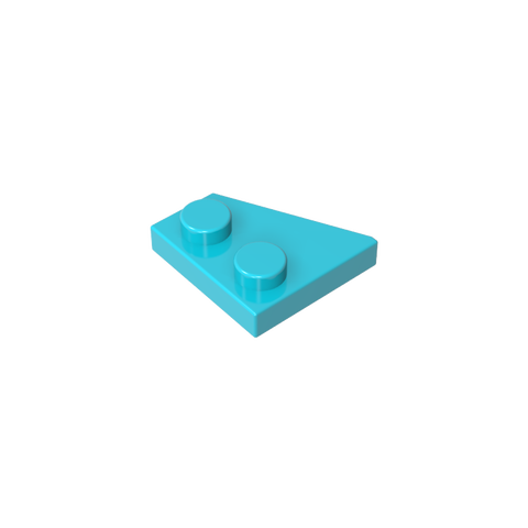 Gobricks,Wedge Plate 2 x 2 Right,24307