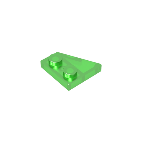 Gobricks,Wedge Plate 2 x 2 Right,24307