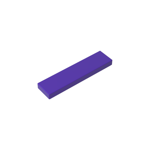Gobricks,Tile 1 x 4 with Groove,2431,2431b,91143,35371,75703
