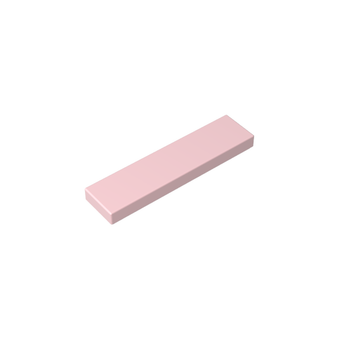 Gobricks,Tile 1 x 4 with Groove,2431,2431b,91143,35371,75703