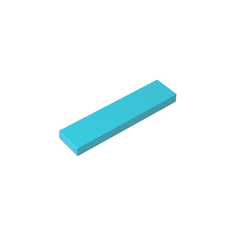 Gobricks,Tile 1 x 4 with Groove,2431,2431b,91143,35371,75703