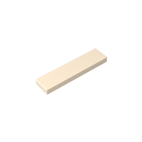 Gobricks,Tile 1 x 4 with Groove,2431,2431b,91143,35371,75703