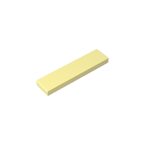 Gobricks,Tile 1 x 4 with Groove,2431,2431b,91143,35371,75703