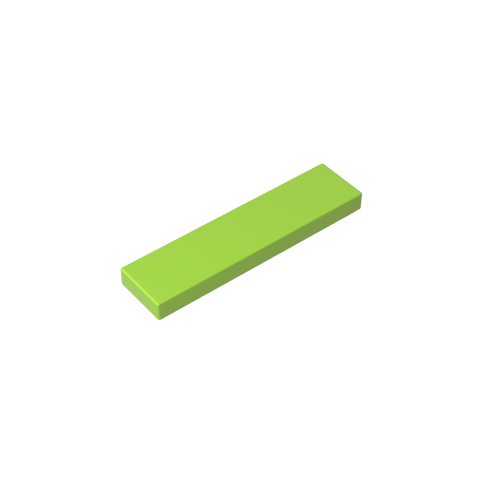 Gobricks,Tile 1 x 4 with Groove,2431,2431b,91143,35371,75703