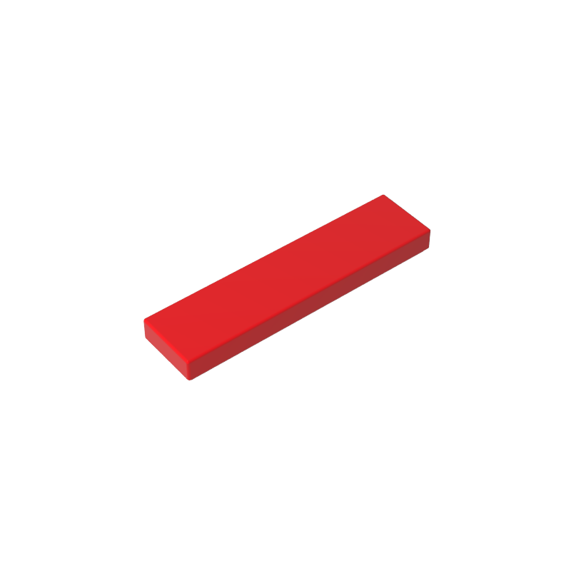 Gobricks,Tile 1 x 4 with Groove,2431,2431b,91143,35371,75703