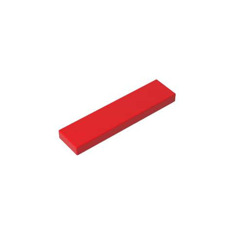 Gobricks,Tile 1 x 4 with Groove,2431,2431b,91143,35371,75703