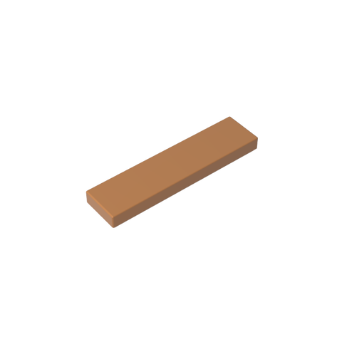 Gobricks,Tile 1 x 4 with Groove,2431,2431b,91143,35371,75703