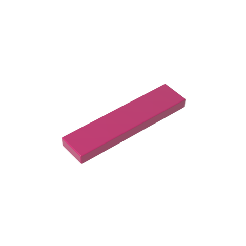 Gobricks,Tile 1 x 4 with Groove,2431,2431b,91143,35371,75703