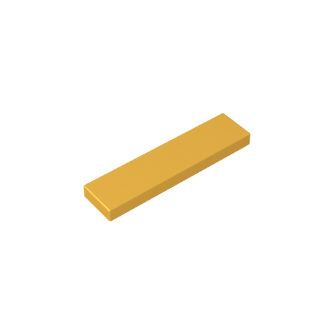Gobricks,Tile 1 x 4 with Groove,2431,2431b,91143,35371,75703