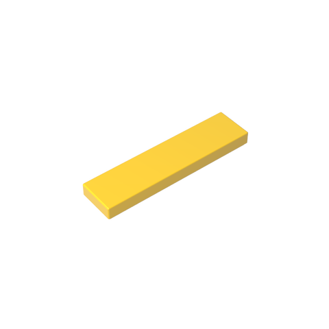 Gobricks,Tile 1 x 4 with Groove,2431,2431b,91143,35371,75703