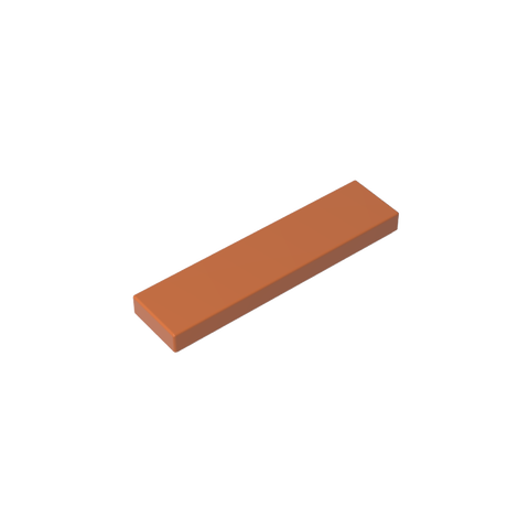 Gobricks,Tile 1 x 4 with Groove,2431,2431b,91143,35371,75703
