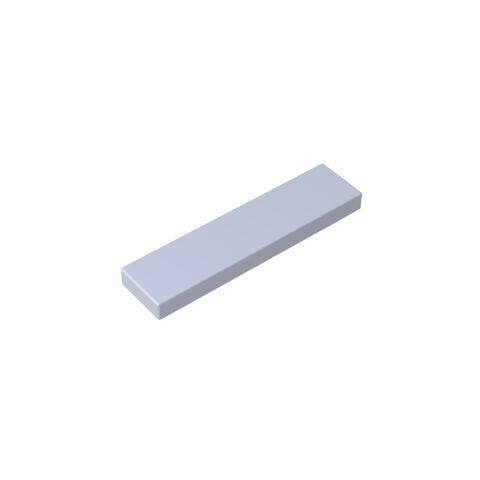 Gobricks,Tile 1 x 4 with Groove,2431,2431b,91143,35371,75703