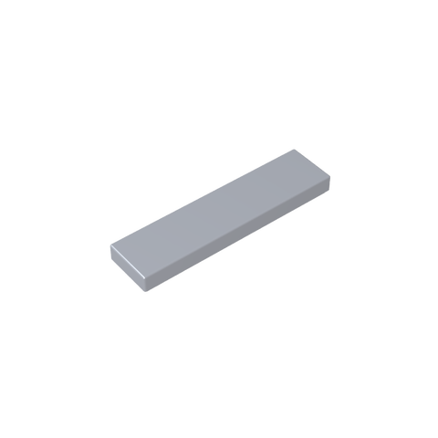 Gobricks,Tile 1 x 4 with Groove,2431,2431b,91143,35371,75703