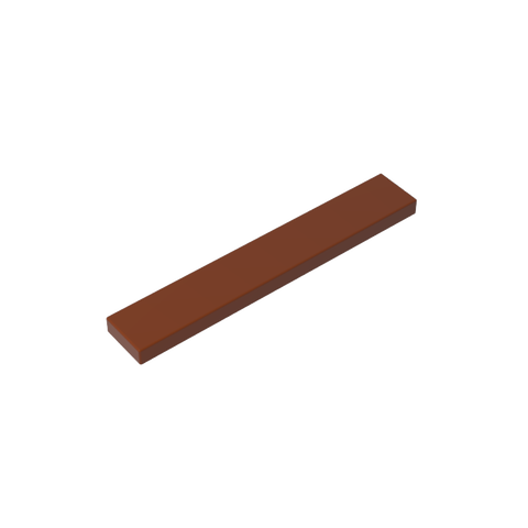 Gobricks,Tile 1 x 6 with Groove,6636,63324,75702