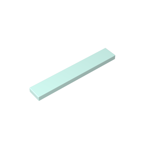 Gobricks,Tile 1 x 6 with Groove,6636,63324,75702