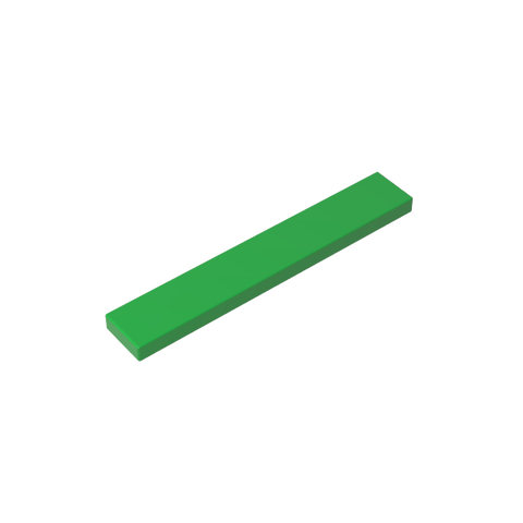Gobricks,Tile 1 x 6 with Groove,6636,63324,75702