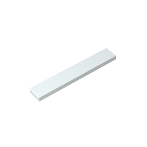 Gobricks,Tile 1 x 6 with Groove,6636,63324,75702