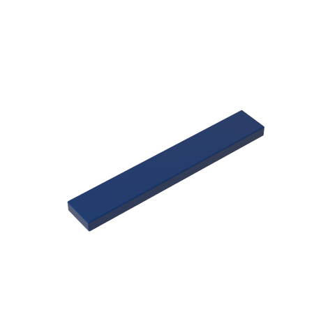 Gobricks,Tile 1 x 6 with Groove,6636,63324,75702