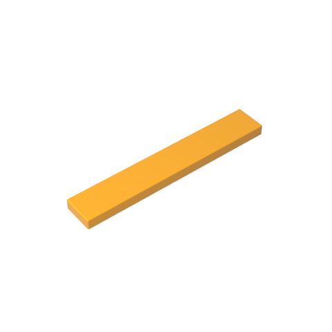 Gobricks,Tile 1 x 6 with Groove,6636,63324,75702