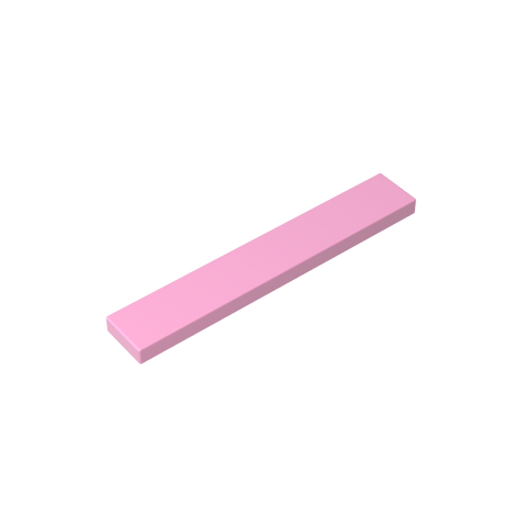 Gobricks,Tile 1 x 6 with Groove,6636,63324,75702