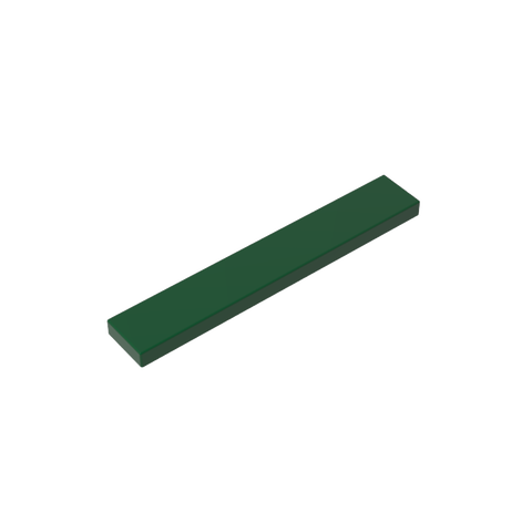 Gobricks,Tile 1 x 6 with Groove,6636,63324,75702