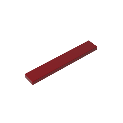 Gobricks,Tile 1 x 6 with Groove,6636,63324,75702