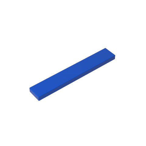 Gobricks,Tile 1 x 6 with Groove,6636,63324,75702