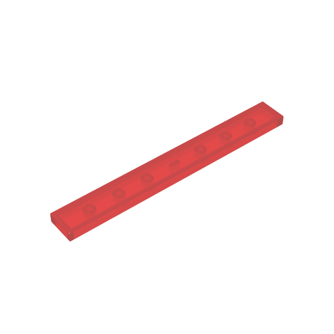Gobricks,Tile 1 x 8 with Groove,4162,40929