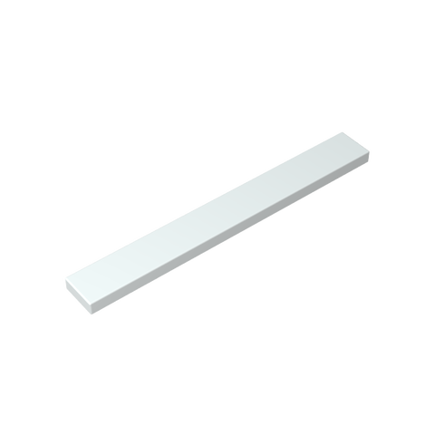Gobricks,Tile 1 x 8 with Groove,4162,40929