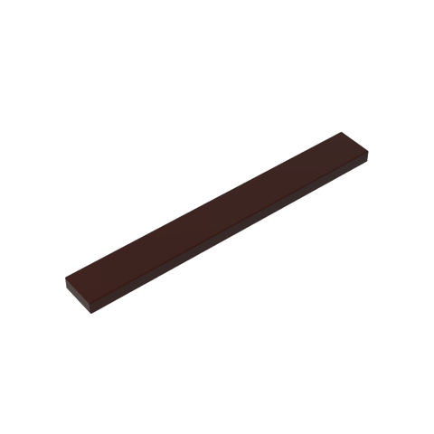 Gobricks,Tile 1 x 8 with Groove,4162,40929