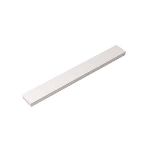 Gobricks,Tile 1 x 8 with Groove,4162,40929
