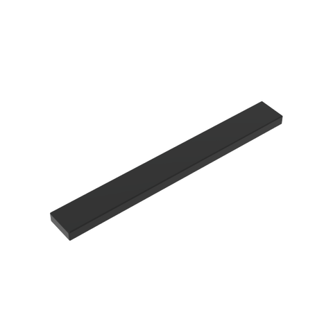 Gobricks,Tile 1 x 8 with Groove,4162,40929