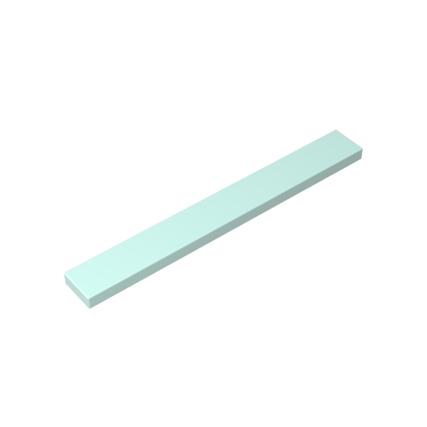 Gobricks,Tile 1 x 8 with Groove,4162,40929