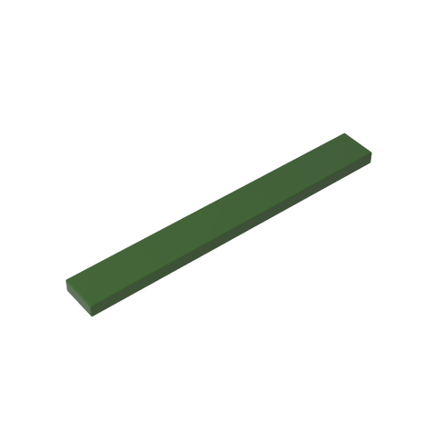 Gobricks,Tile 1 x 8 with Groove,4162,40929