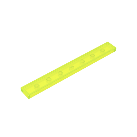 Gobricks,Tile 1 x 8 with Groove,4162,40929