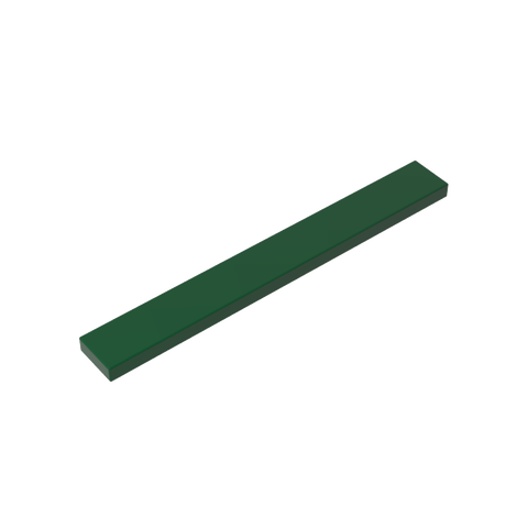 Gobricks,Tile 1 x 8 with Groove,4162,40929