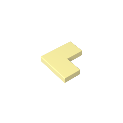 Gobricks,Tile 2 x 2 Corner,14719