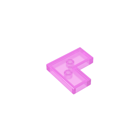 Gobricks,Tile 2 x 2 Corner,14719