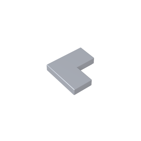 Gobricks,Tile 2 x 2 Corner,14719