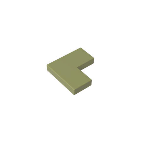Gobricks,Tile 2 x 2 Corner,14719