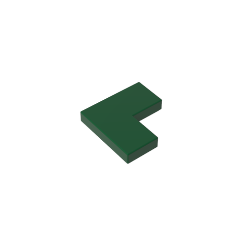 Gobricks,Tile 2 x 2 Corner,14719