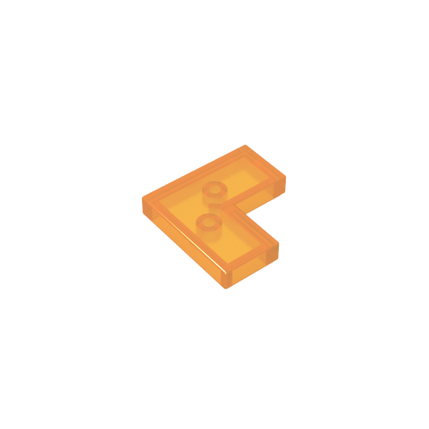 Gobricks,Tile 2 x 2 Corner,14719