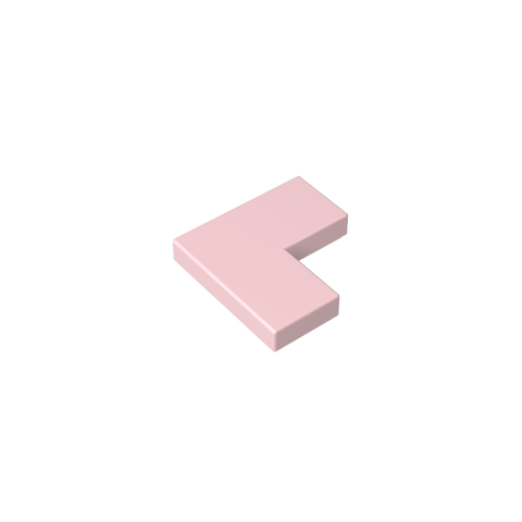 Gobricks,Tile 2 x 2 Corner,14719