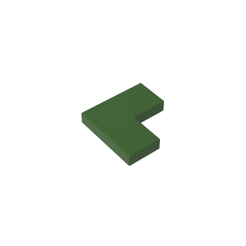 Gobricks,Tile 2 x 2 Corner,14719