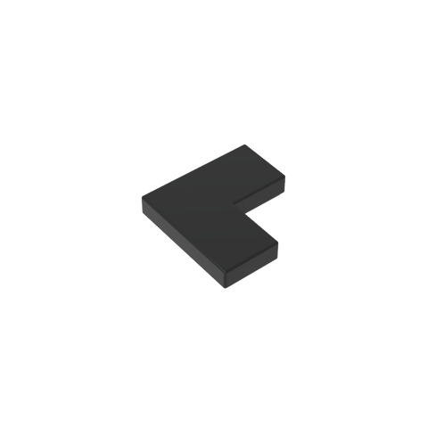 Gobricks,Tile 2 x 2 Corner,14719
