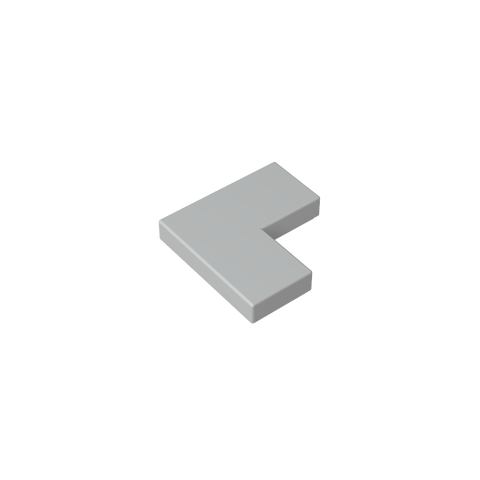 Gobricks,Tile 2 x 2 Corner,14719