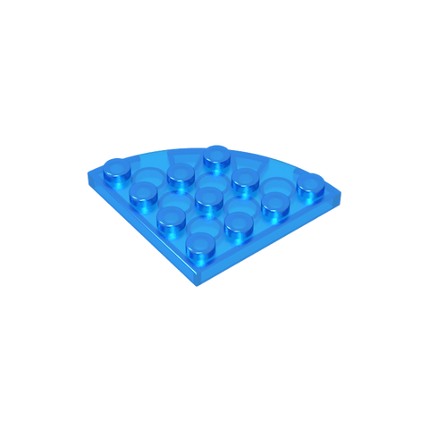 Gobricks,Plate Round Corner 4 x 4,30565