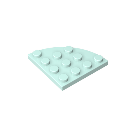 Gobricks,Plate Round Corner 4 x 4,30565