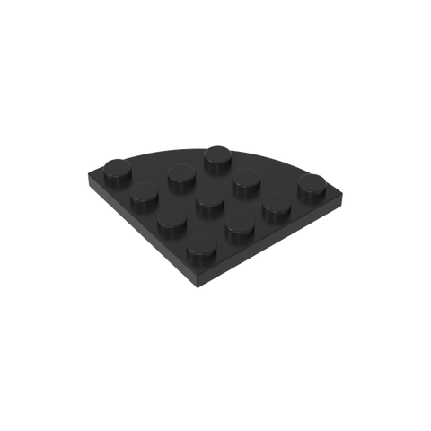 Gobricks,Plate Round Corner 4 x 4,30565