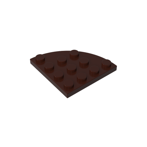 Gobricks,Plate Round Corner 4 x 4,30565